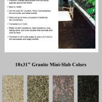 Granite 18x31 Mini Slabs