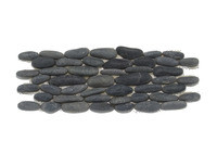 Black Standing Pebbles